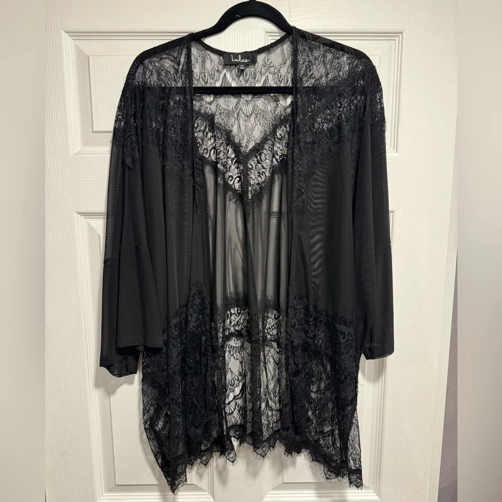 Lulus Sheer Overlay - Picture 1 of 2